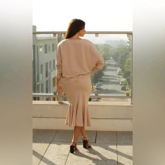 Effortless Grace Blush Dolman Top - Picture 4 of 4